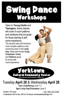 Yorktown Swing Workshops