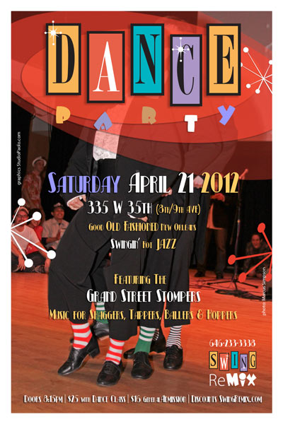 swing remix april 21 Grand Street Stompers