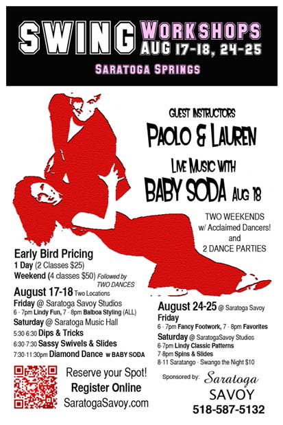 Swing Workshops August 2012