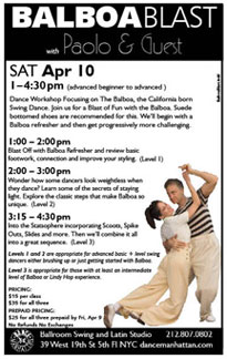 balboa blast workshop