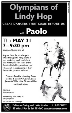 olympians of lindy hop